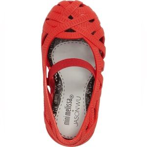Mini Melissa Jason Wu Red Shoes